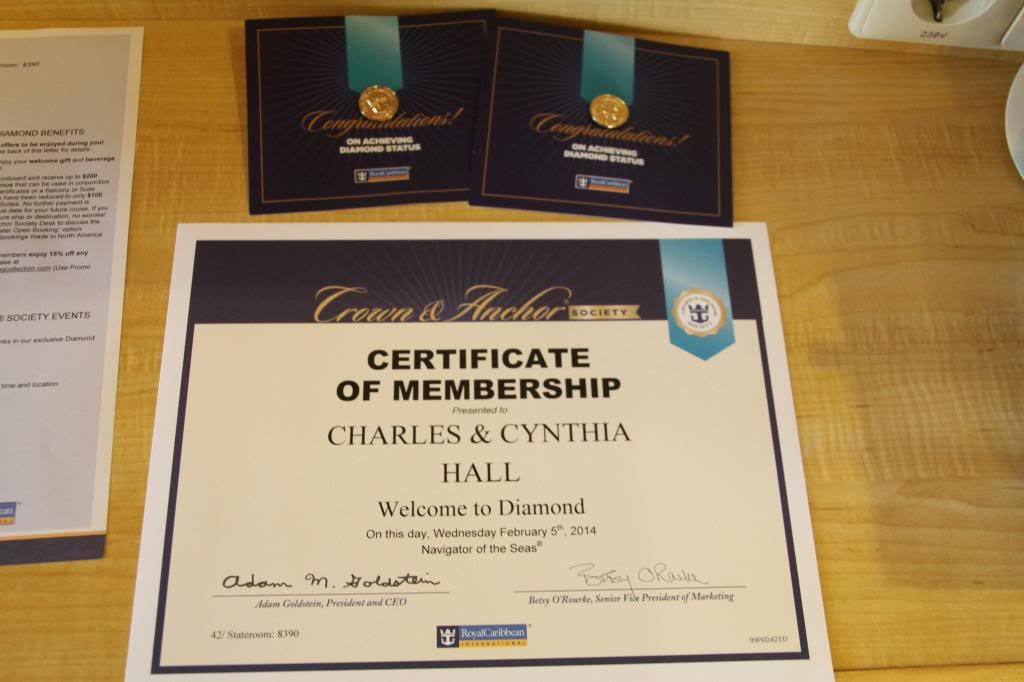 "Signature Lapel Pin" Real or Urban Myth? Royal Caribbean International Cruise Critic